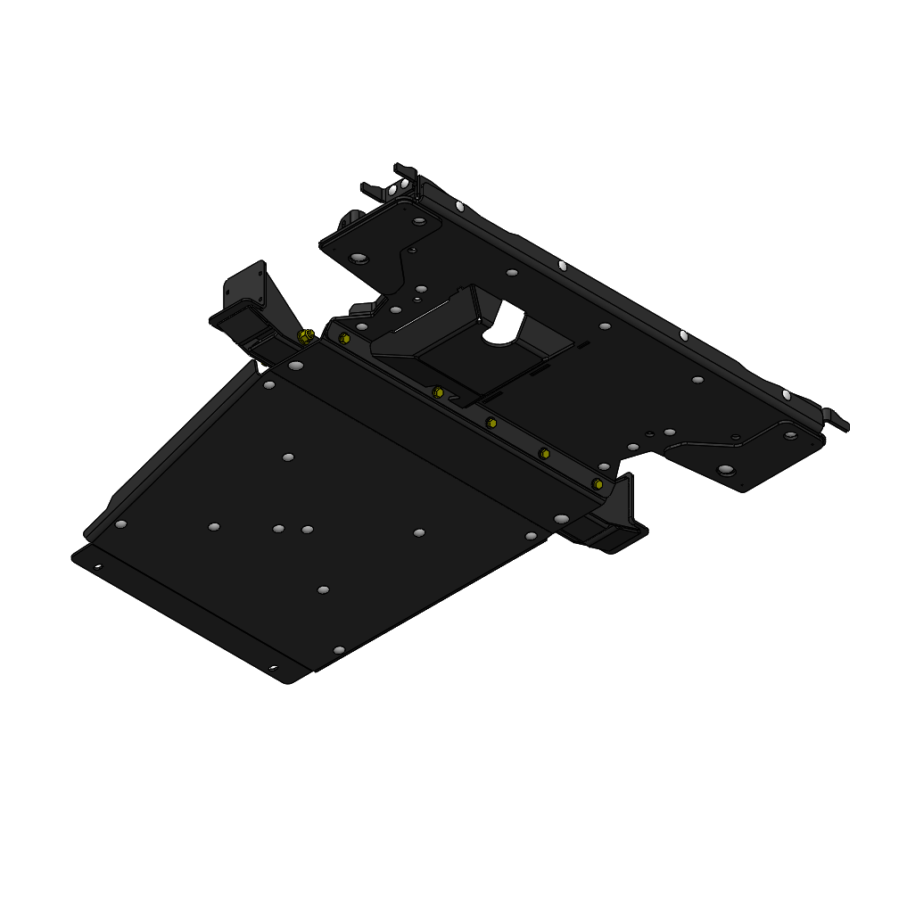 Flat Belly Skid Plate Kit / Toyota Tacoma / 2005-2023