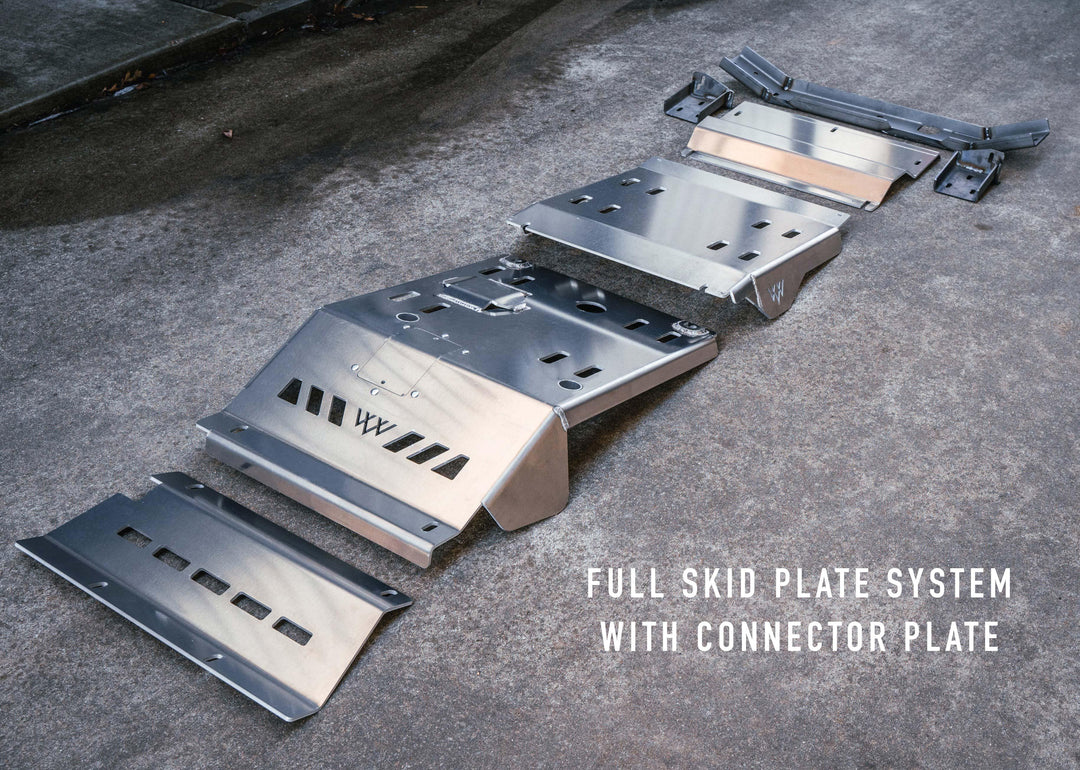 Backwoods Adventure Mods Full Aluminum Skid Plate System for Tacoma (2005-2023)