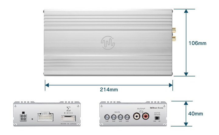 Beat-Sonic Encore Sigma Plug & Play Amplifier Kit for GX550 and NX  ENS-L201