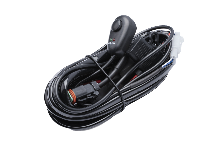 Cali Raised LED Wiring Harness - Single Leg