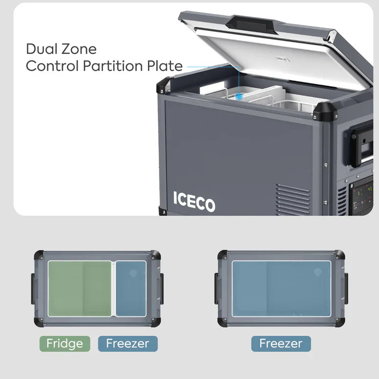 ICECO VL45ProD Dual Zone Portable Freezer