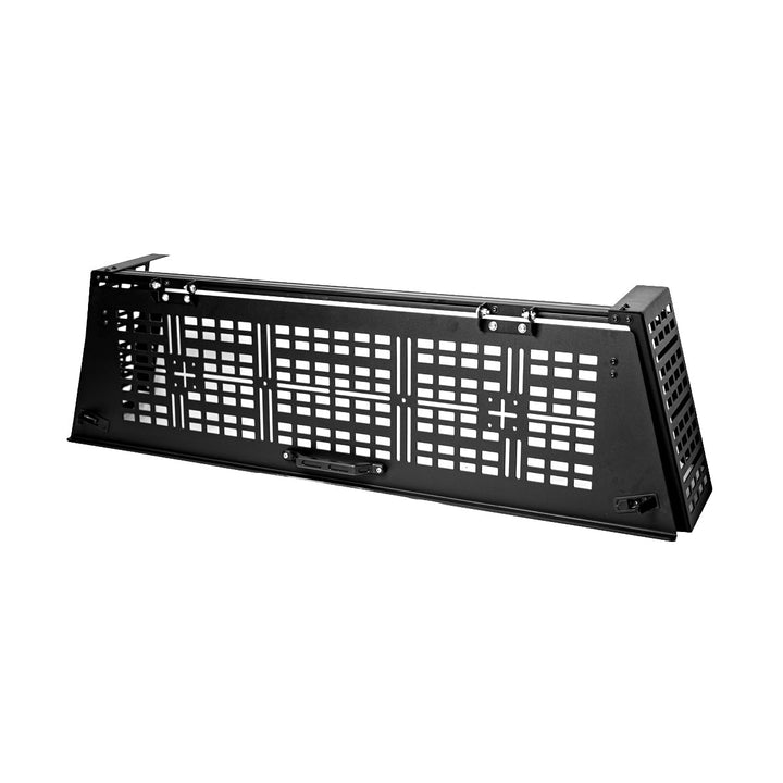 Cali Raised LED COverland Bed Rack Rear Hatch With Gas Struts for Tacoma (2005+)