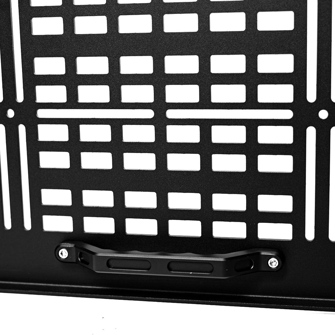 Cali Raised LED COverland Bed Rack Rear Hatch With Gas Struts for Tacoma (2005+)
