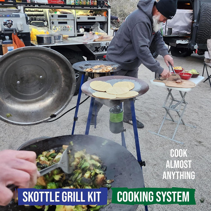 TemboTusk The Ultimate Skottle Grill Kit