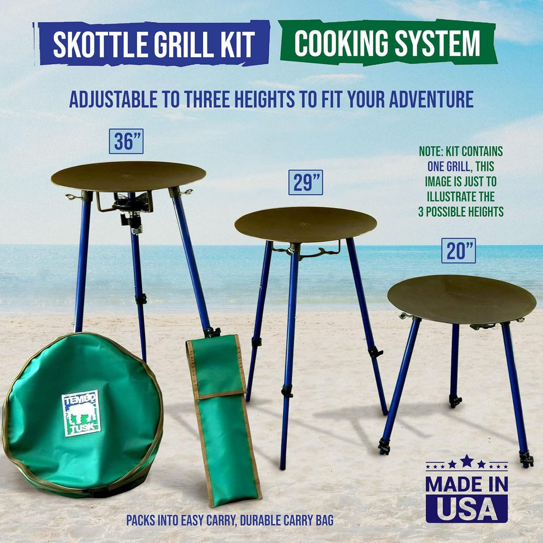 TemboTusk The Ultimate Skottle Grill Kit