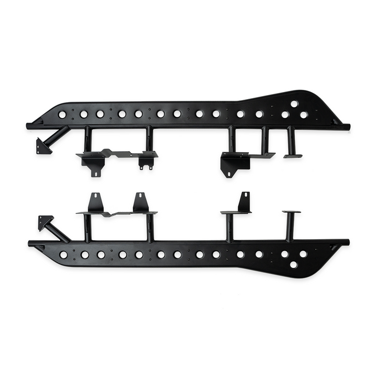Cali Raised LED Step Edition Rock Sliders for Land Cruiser (2024+)