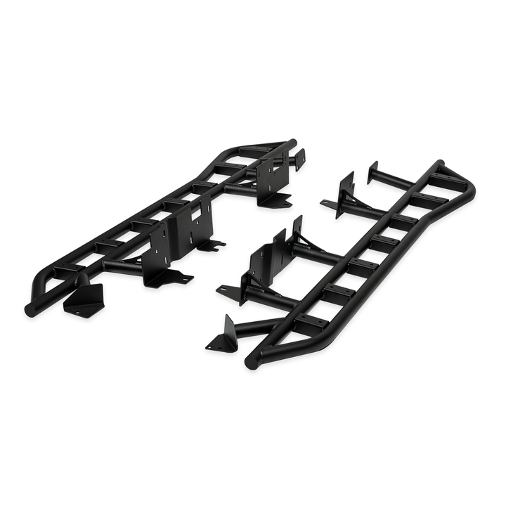 Cali Raised LED Step Edition Rock Sliders for Land Cruiser (2024+)