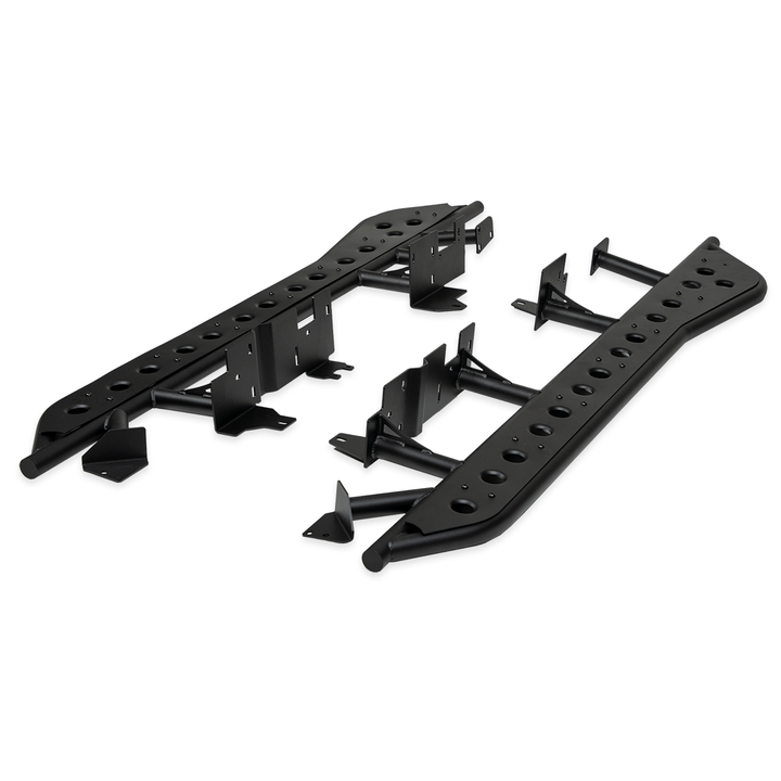 Cali Raised LED Step Edition Rock Sliders for Land Cruiser (2024+)
