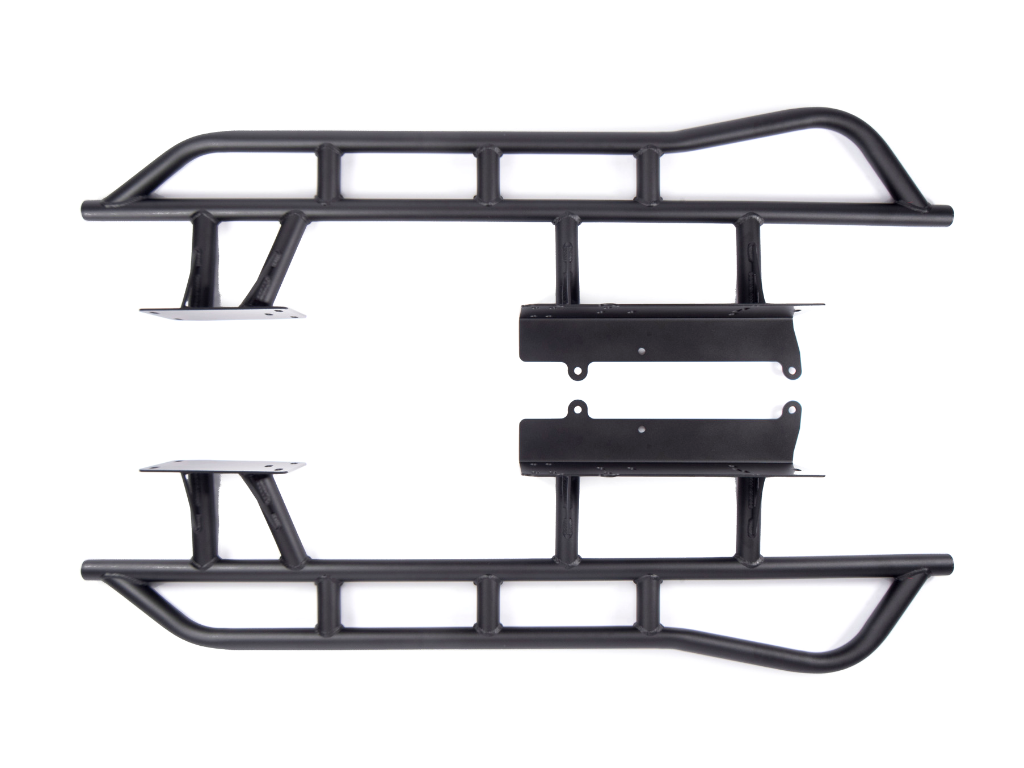Cali Raised LED Step Edition Bolt On Rock Sliders for 4Runner (2010-2024)