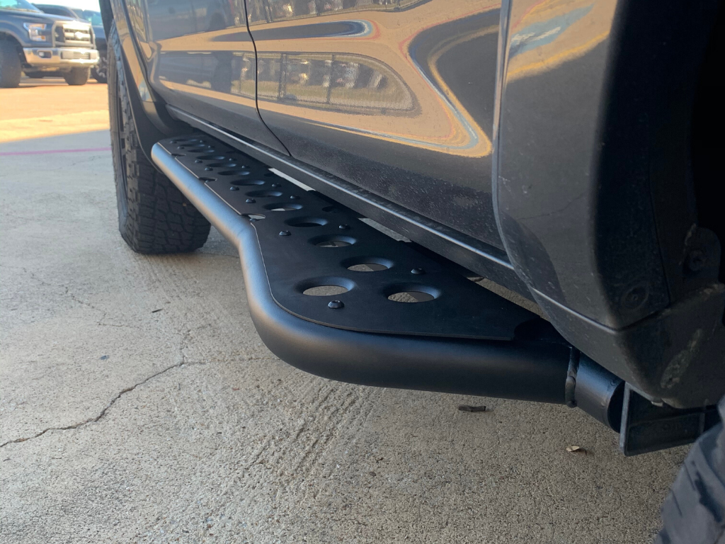 Cali Raised LED Step Edition Bolt On Rock Sliders for 4Runner (2010-2024)