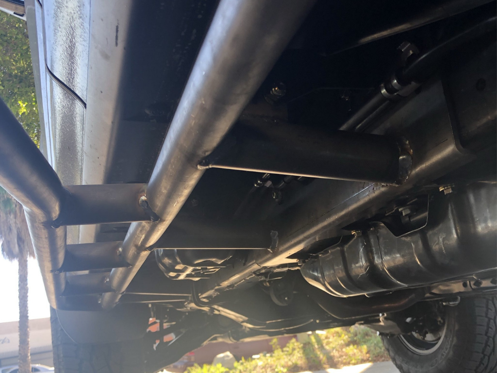 Cali Raised LED Step Edition Bolt On Rock Sliders for 4Runner (2010-2024)