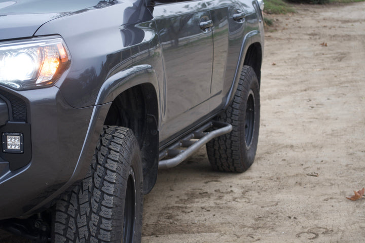 Cali Raised LED Step Edition Bolt On Rock Sliders for 4Runner (2010-2024)