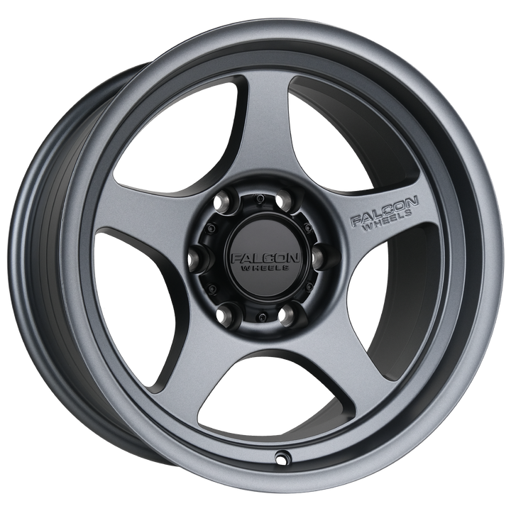 Falcon Off-Road Wheels T2 - Gloss Gunmetal 17x9
