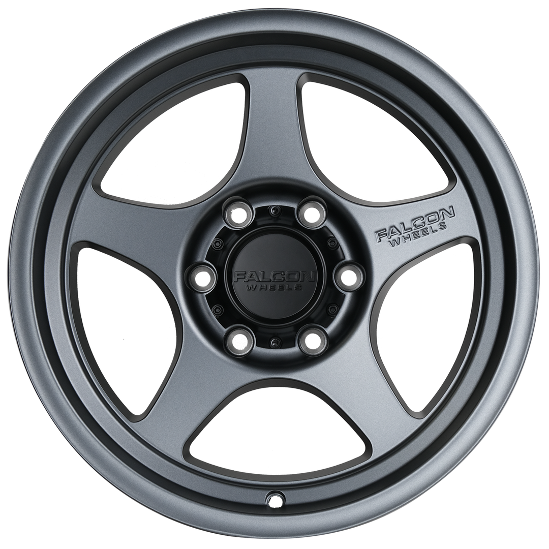 Falcon Off-Road Wheels T2 - Gloss Gunmetal 17x9