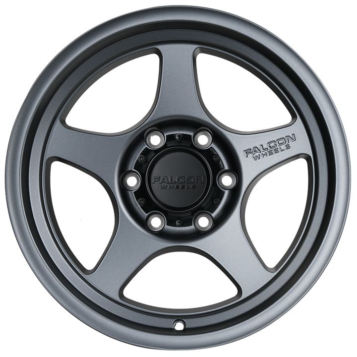 Falcon Off-Road Wheels T2 - Gloss Gunmetal 17x9