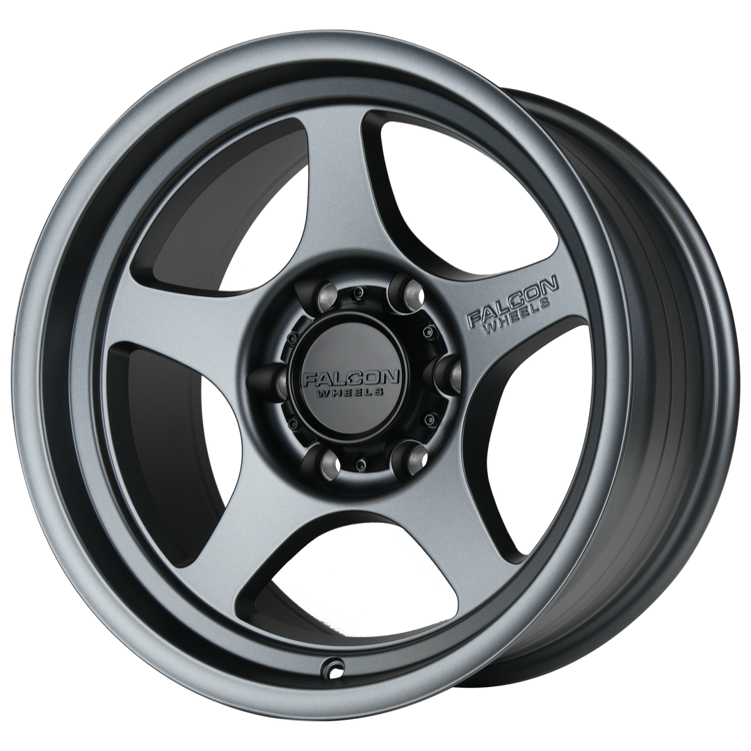 Falcon Off-Road Wheels T2 - Gloss Gunmetal 17x9