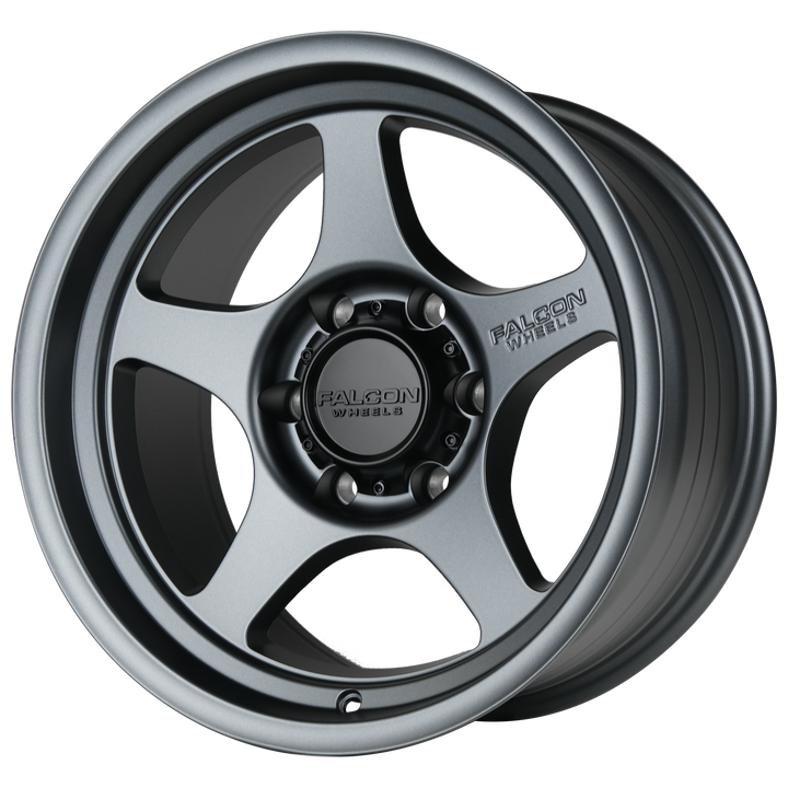 Falcon Off-Road Wheels T2 - Gloss Gunmetal 17x9