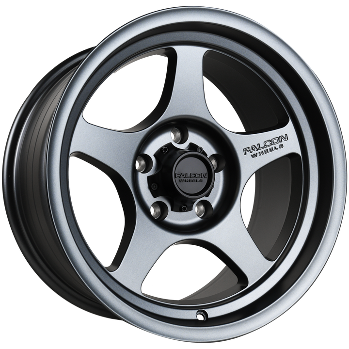 Falcon Off-Road Wheels T2 - Matte Gunmetal 17x9