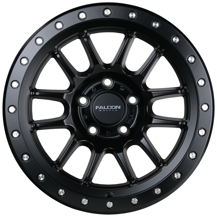 Falcon Off-Road Wheels T7 - Matte Black 17x9