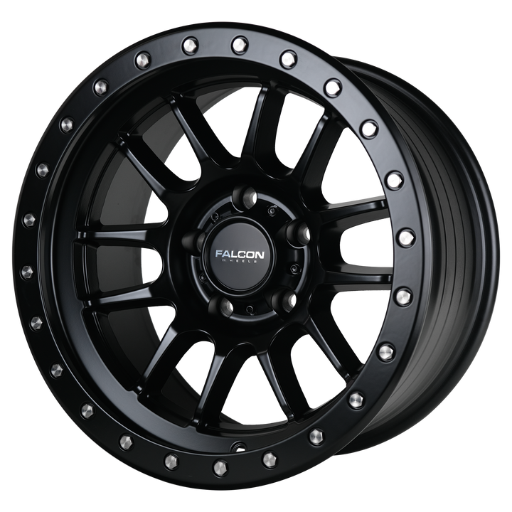 Falcon Off-Road Wheels T7 - Matte Black 17x9