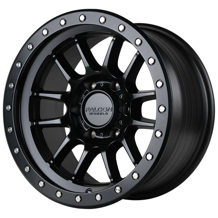 Falcon Off-Road Wheels T7 - Matte Black 17x9