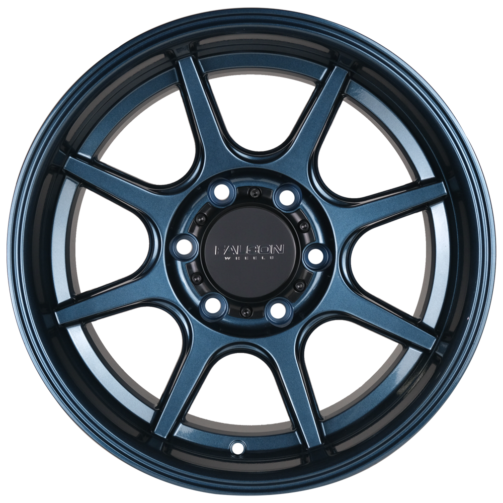 Falcon Off-Road Wheels T8 "Seeker"- Battle Blue 17x9