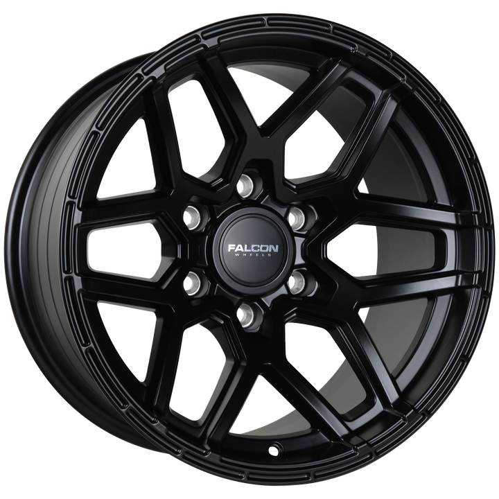 Falcon Off-Road Wheels T9 Atlas - Matte Black 17x9