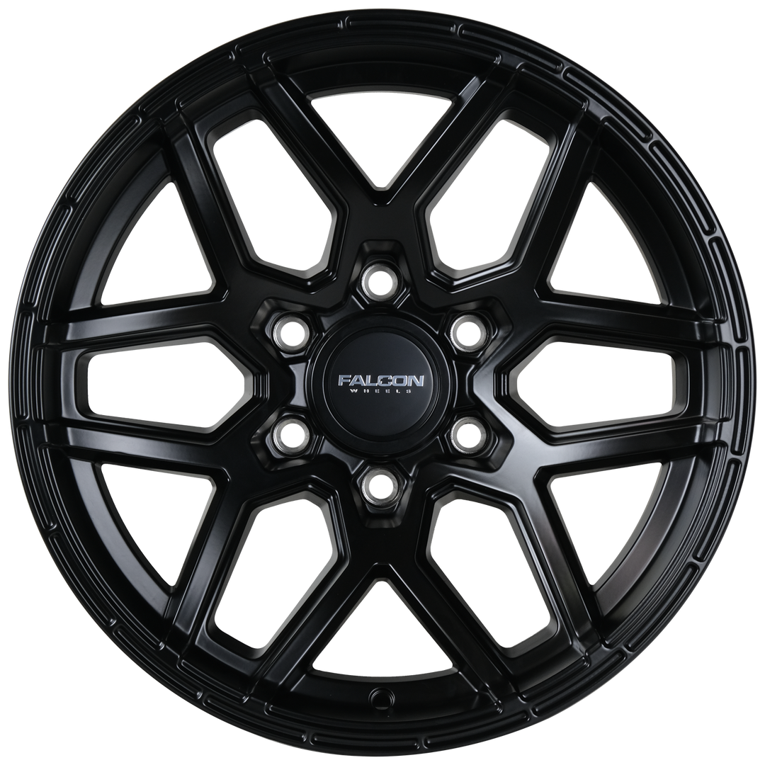 Falcon Off-Road Wheels T9 Atlas - Matte Black 17x9