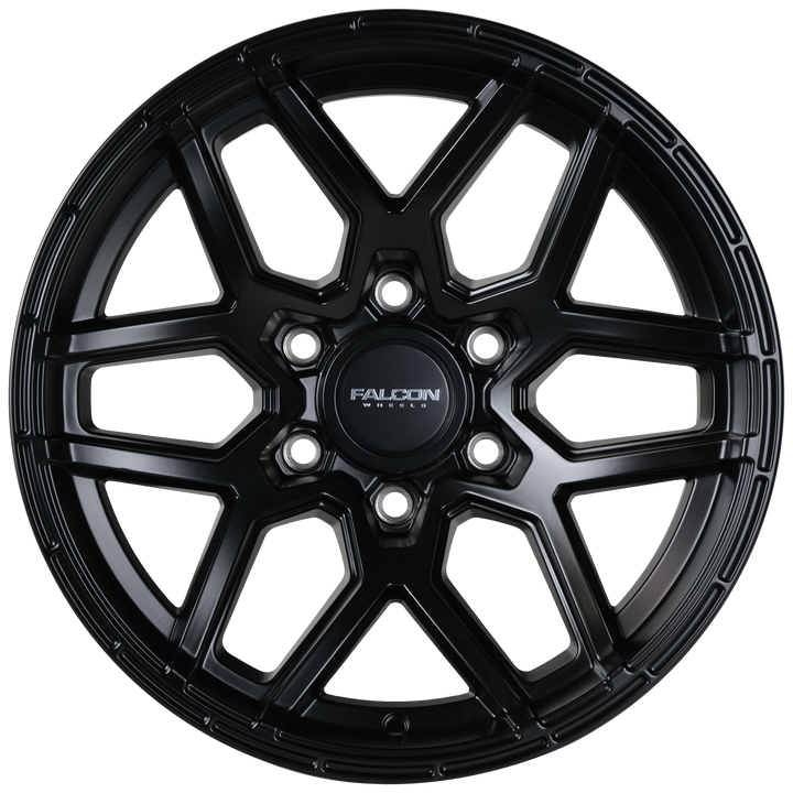 Falcon Off-Road Wheels T9 Atlas - Matte Black 17x9