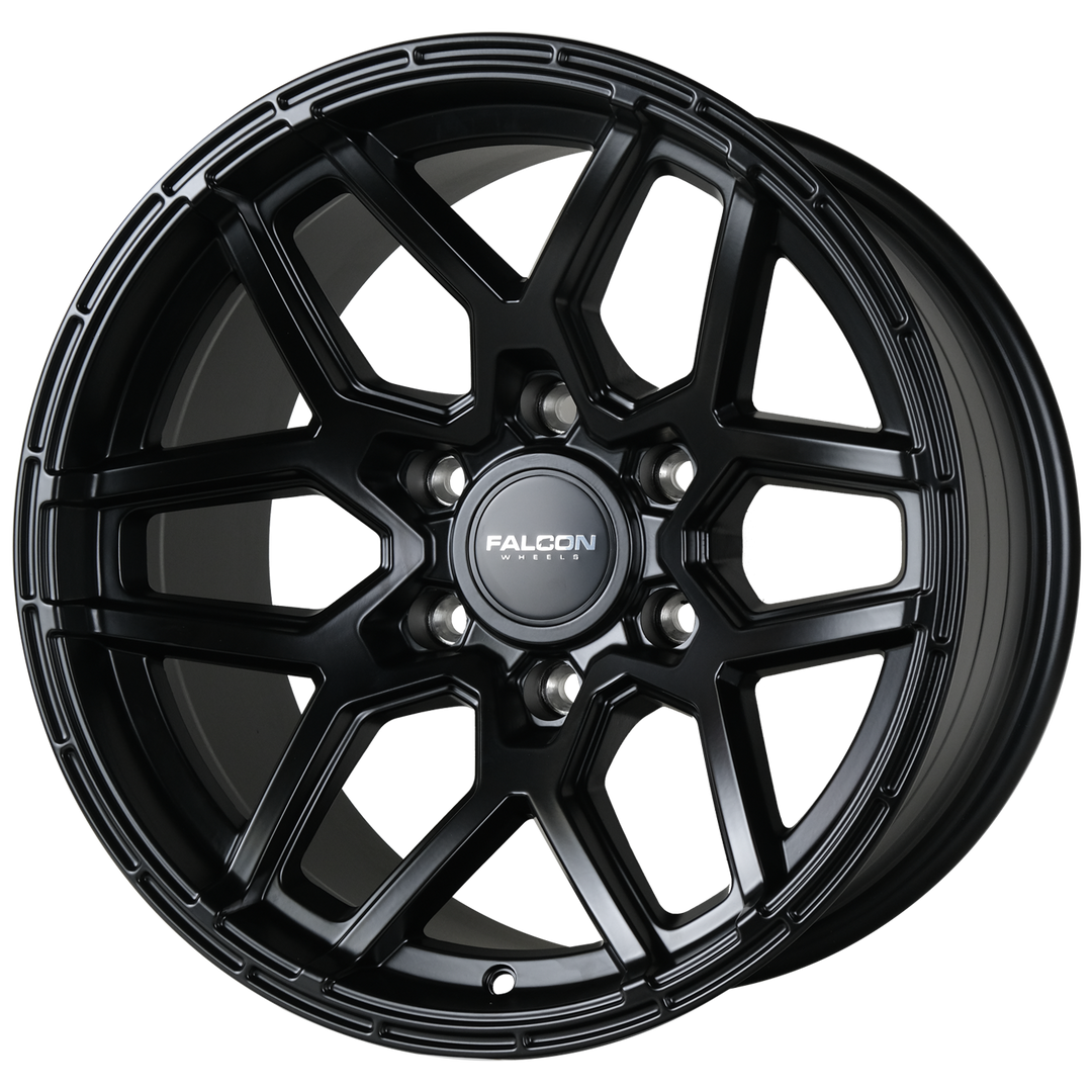 Falcon Off-Road Wheels T9 Atlas - Matte Black 17x9