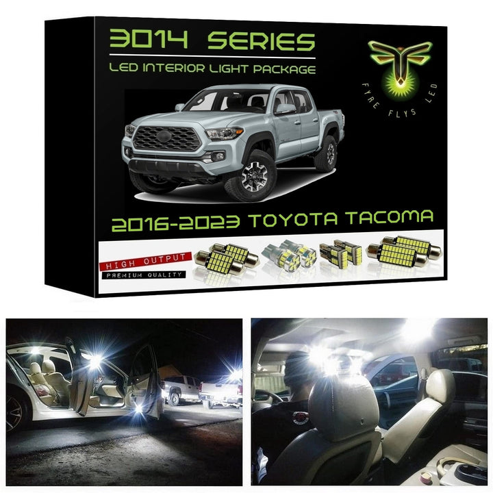 Fyre Flys Ultra Bright 3014 Series LED interior light kit for Tacoma (2016-2023)