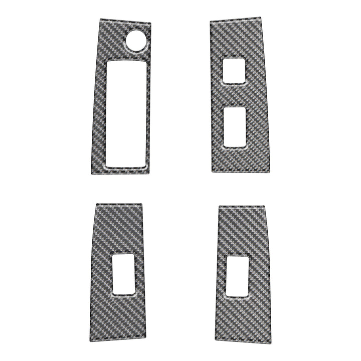 Door Switch Panel Accent Overlays Fits 2016-2023 Toyota Tacoma