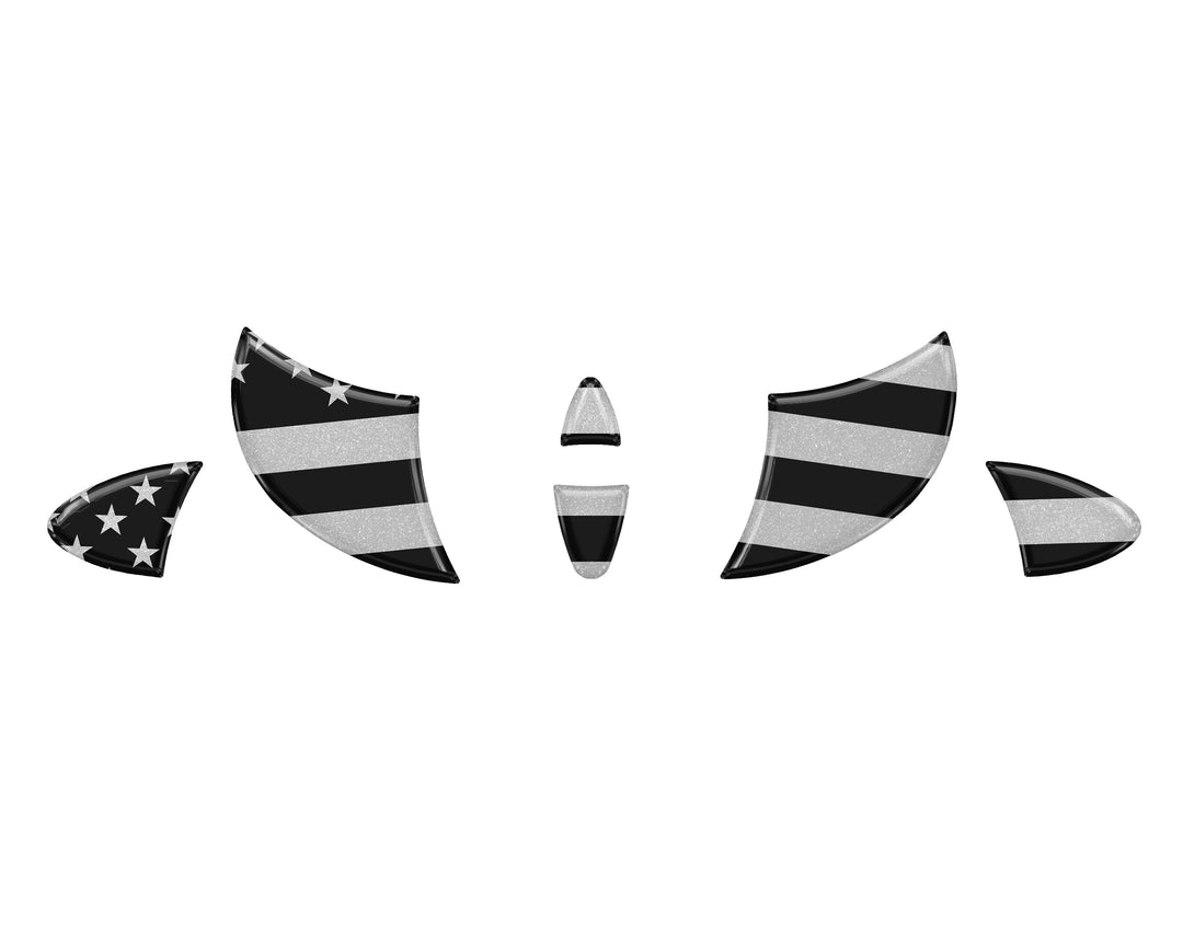 Tufskinz Steering Wheel Emblem Inserts Fits FJ Cruiser (2006-2014)