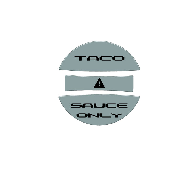 Tufskinz Fuel Cap Accent Trim Fits Tacoma (2016-2023)
