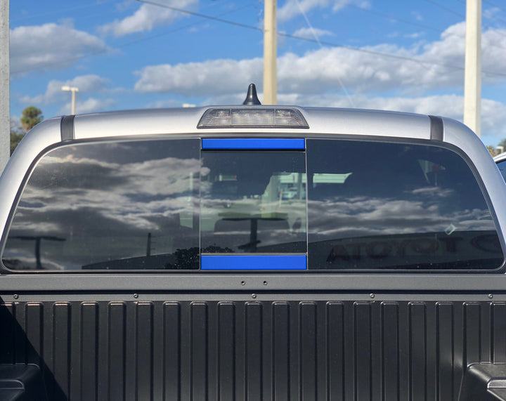 Tufskinz Rear Power Sliding Window Accent Overlays Fits Tacoma (2016-2023)