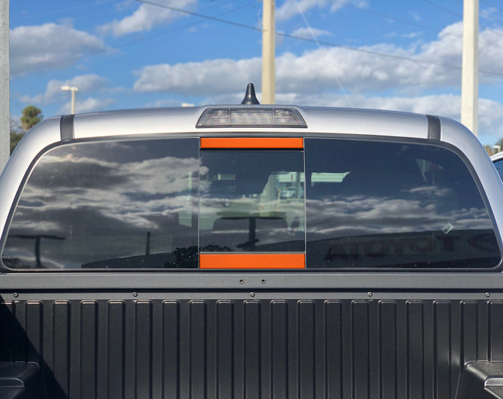 Tufskinz Rear Power Sliding Window Accent Overlays Fits Tacoma (2016-2023)