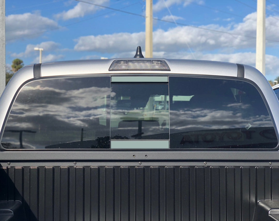 Tufskinz Rear Power Sliding Window Accent Overlays Fits Tacoma (2016-2023)