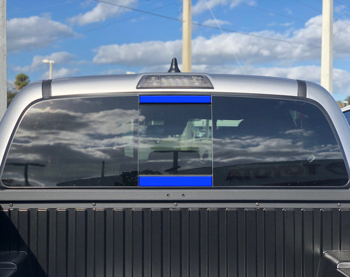 Tufskinz Rear Power Sliding Window Accent Overlays Fits Tacoma (2016-2023)