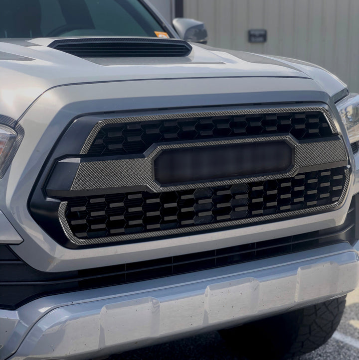 Grille Accent Overlays Fits 2016-2023 Toyota Tacoma