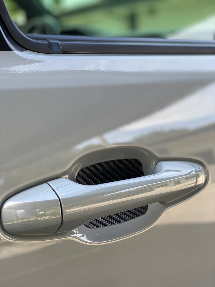 Door Handle Protective Inserts Fits 2016-2023 Toyota Tacoma & 2010-2024 Toyota 4Runner