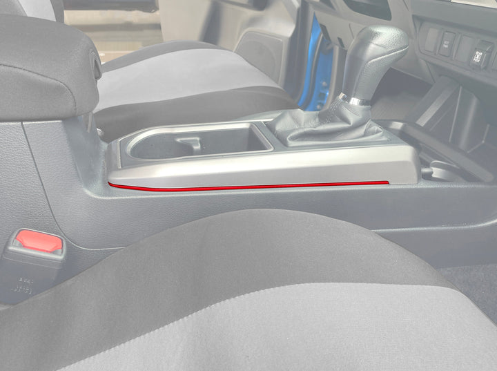 Side Center Console Line Inserts Fits 2016-2023 Toyota Tacoma