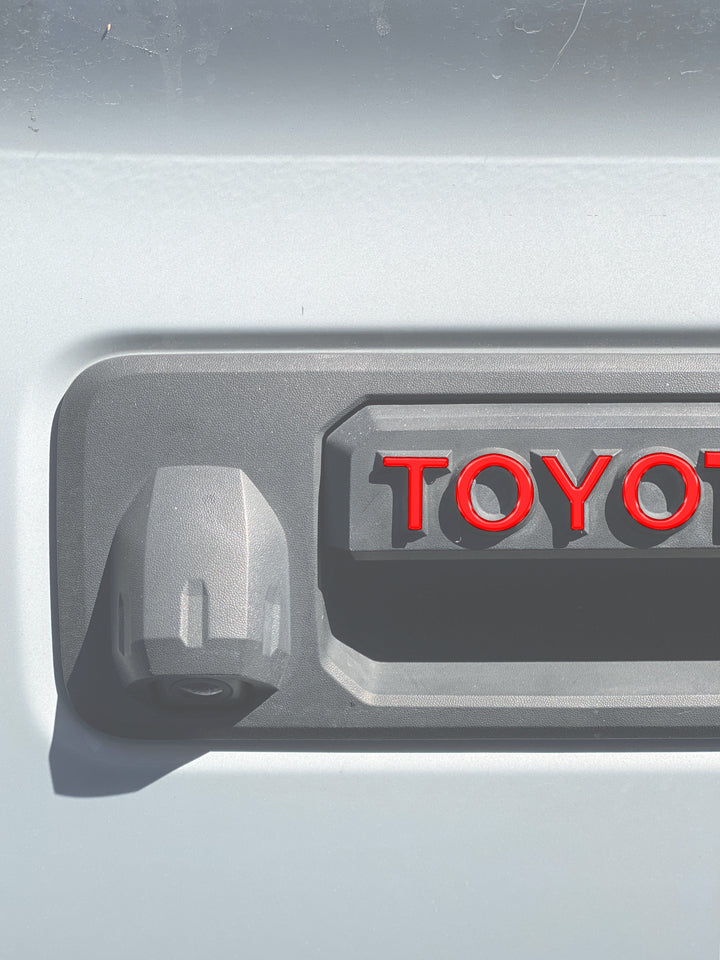 Tailgate Handle Letter Overlays Fits 2016-2023 Toyota Tacoma