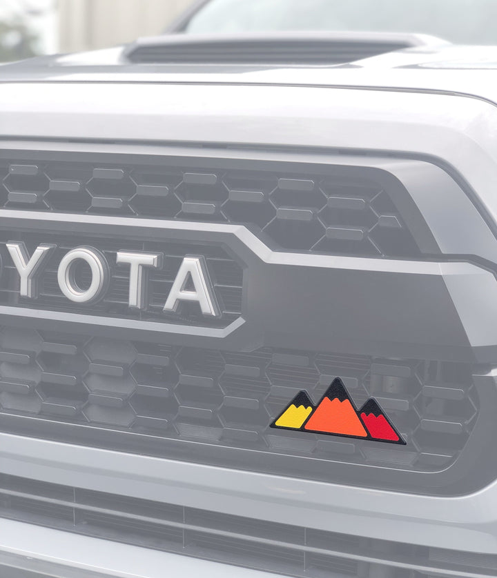 Tufskinz TRI-Color Badge Fits Toyota Models