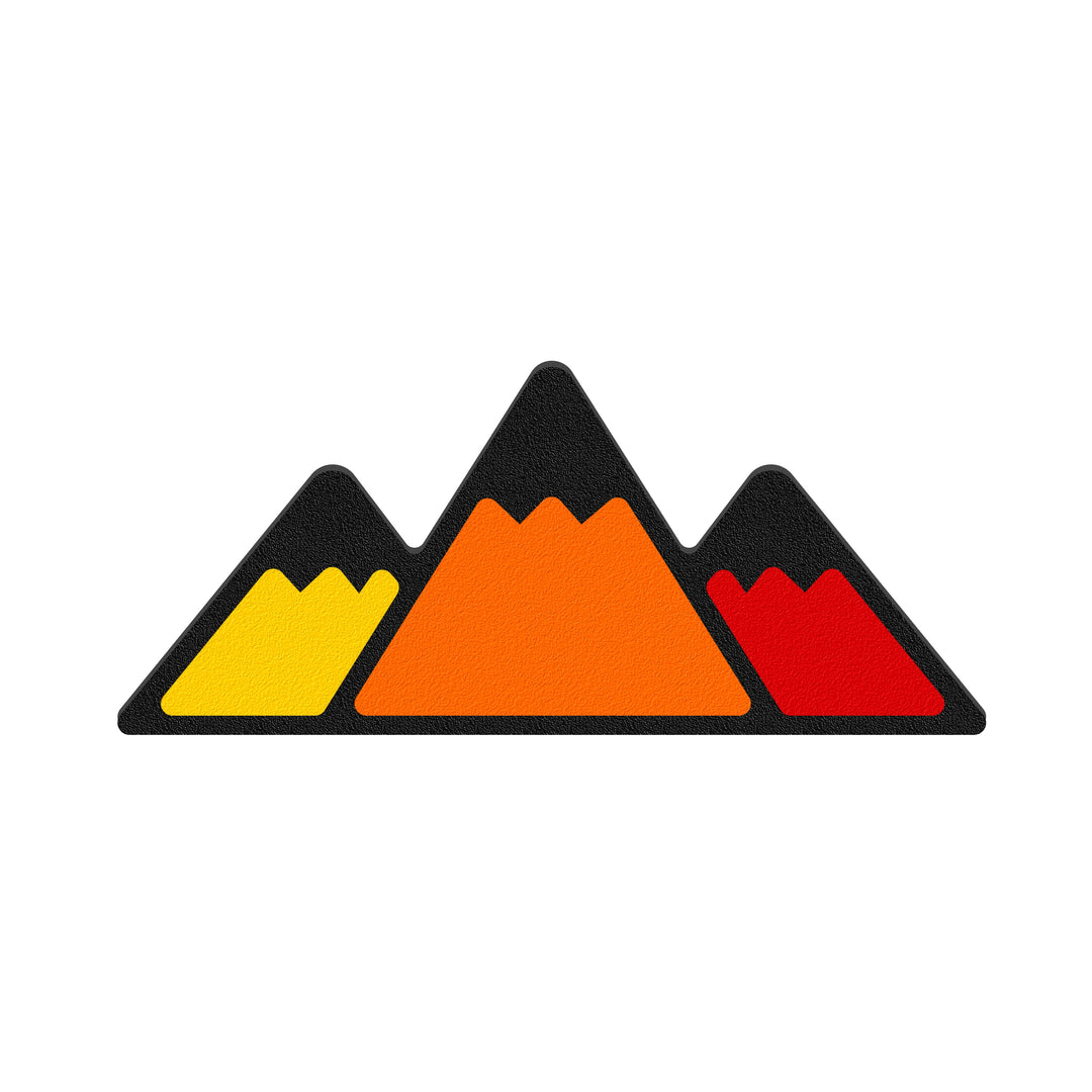 Tufskinz TRI-Color Badge Fits Toyota Models