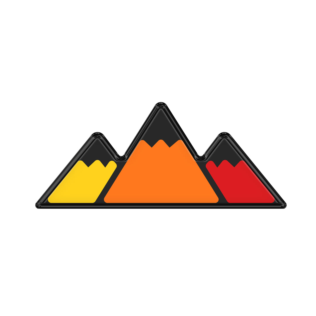 Tufskinz TRI-Color Badge Fits Toyota Models