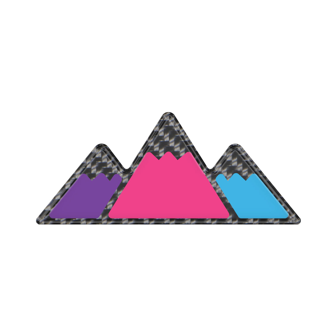 Tufskinz TRI-Color Badge Fits Toyota Models