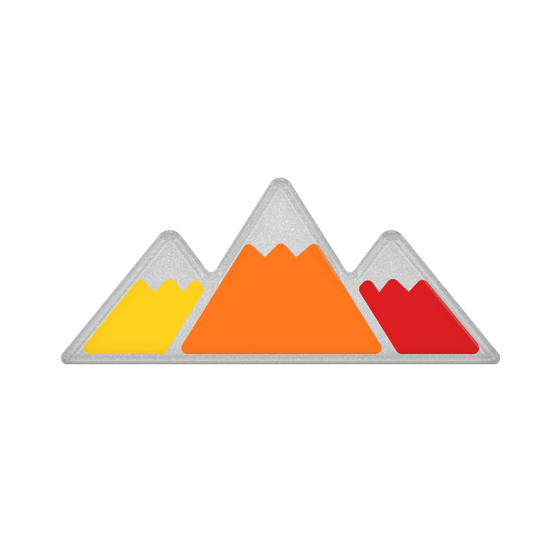 Tufskinz TRI-Color Badge Fits Toyota Models