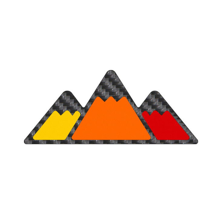 Tufskinz TRI-Color Badge Fits Toyota Models