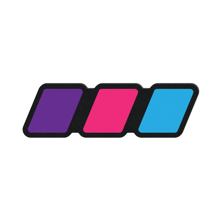 Tufskinz TRI-Color Badge Fits Toyota Models