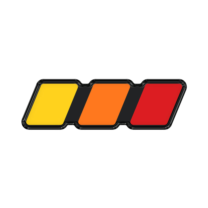 Tufskinz TRI-Color Badge Fits Toyota Models